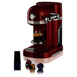 Nespresso Artisan Coffee Machine by KitchenAid Empire Red
